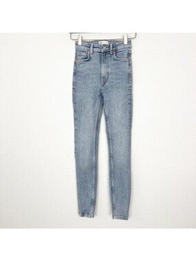 Zara Womens 0 XS High Waist Skinny Jeans